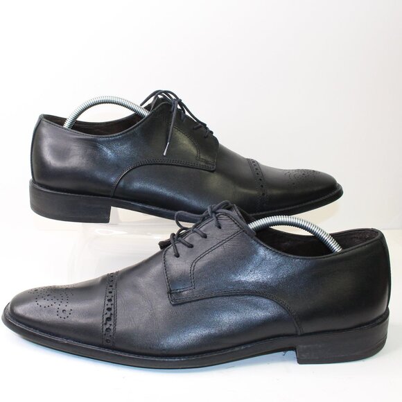 To Boot New York Men Leather Dress Shoe Square Toe (14 US) - Picture 2 of 9